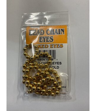 Wapsi BEAD CHAIN EYES X-LARGE GOLD (EYB2506)