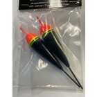 NOVA TACKLE COMPANY NOVA FIXED FLOAT 1/4oz / 7 G W/TUBING 2/PK ORANGE TOP