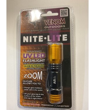 VENOM UV LED FLASHLIGHT WITH ZOOM