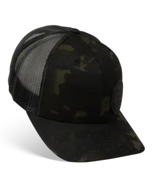 STLHD SKAGIT BLACK CAMO MULTICAP TRUCKER HAT