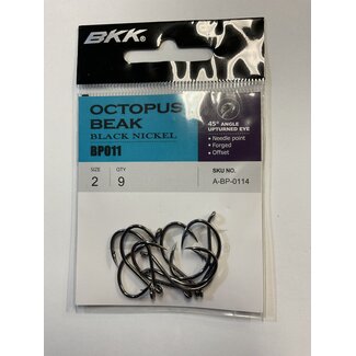 BKK Hooks BKK Octopus Beak Hook 2 (9pack)