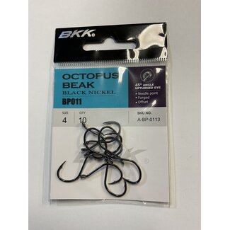 BKK Hooks BKK Octopus Beak Hook 4 (10pack)