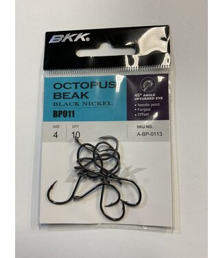 BKK Hooks BKK Octopus Beak Hook 4 (10pack)
