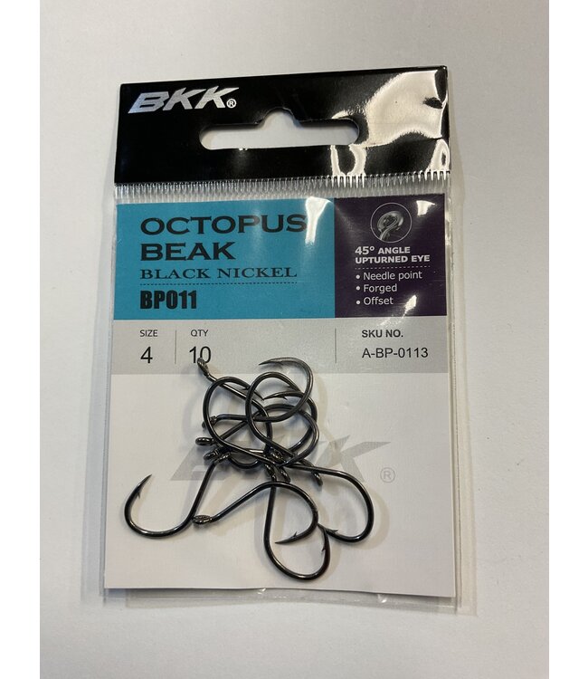 BKK Octopus Beak Hook 4 (10pack)