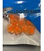 CLEARDRIFT CLEARDRIFT - EGG CLUSTER - EMBRYO - MEDIUM - 10PK - NATURAL ORANGE / ORANGE DOT