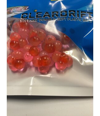 CLEARDRIFT Cleardrift Embryo Egg Clusters Candy Apple Red/Dot - Medium