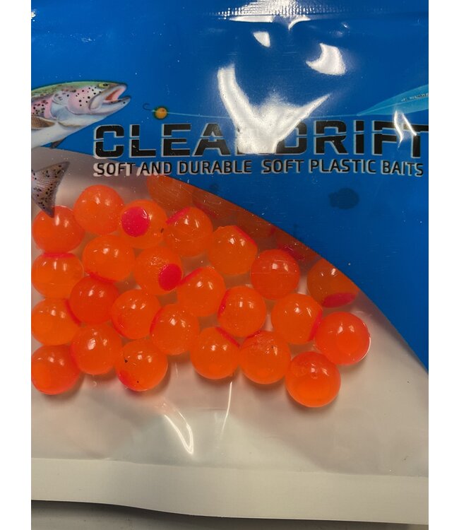 CLEARDRIFT CLEARDRIFT SOFT BEADS - EMBRYO - 8MM - 30PK - STEELY CANDY