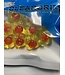 CLEARDRIFT CLEARDRIFT - EGG CLUSTER - EMBRYO - MEDIUM - 10PK - CHARTREUSE / RED DOT