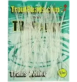 TroutBeads.com, Inc. TROUTBEADS  T/B PEGGZ (tm) 50ct RUBBER TOOTHPICKS TRANS WHITE