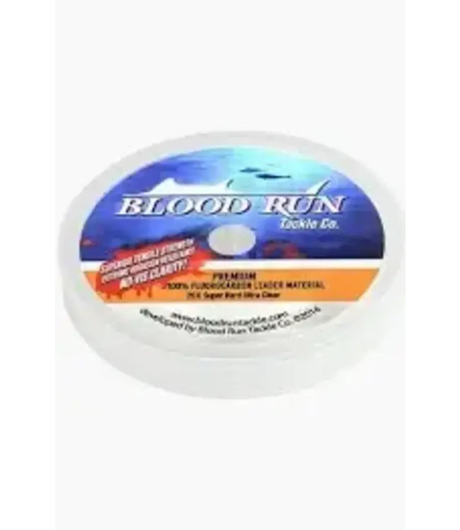 Blood Run Tackle Blood Run Fluorocarbon Leader 50 YD
