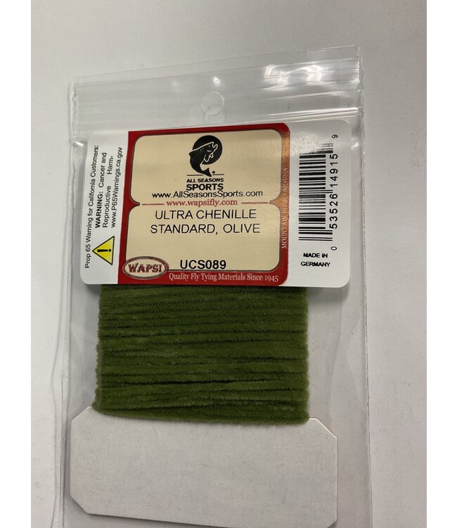Wapsi ULTRA CHENILLE STANDARD, OLIVE UCS089