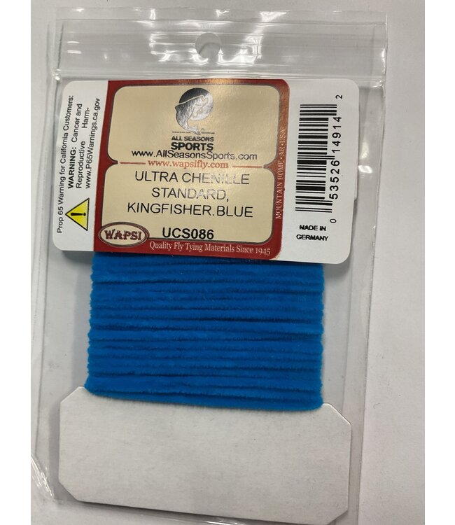 Wapsi ULTRA CHENILLE STANDARD, KINGFISHER.BLUE UCS086