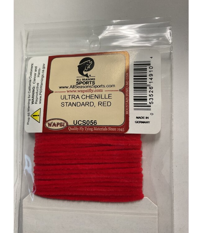 Wapsi ULTRA CHENILLE STANDARD, RED UCS056