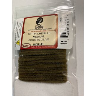 Wapsi (UCU141) ULTRA CHENILLE MEDIUM, SCULPIN OLIVE