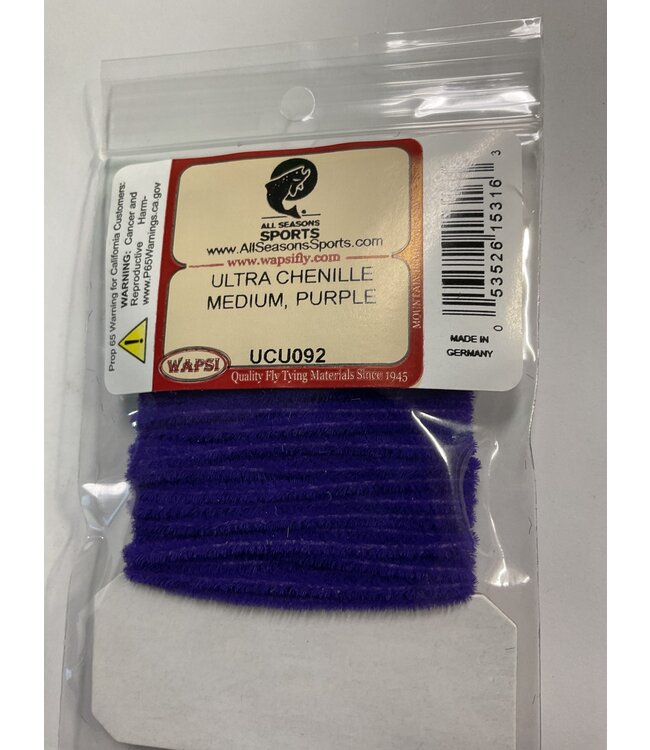 Wapsi (UCU092) ULTRA CHENILLE MEDIUM, PURPLE