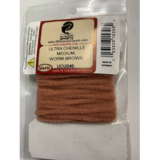 Wapsi (UCU046) ULTRA CHENILLE MEDIUM, WORM BROWN