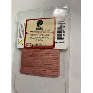 Wapsi POLYPROPYLENE FLOATING YARN, LT.PINK PY104
