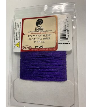 Wapsi POLYPROPYLENE FLOATING YARN, PURPLE PY092