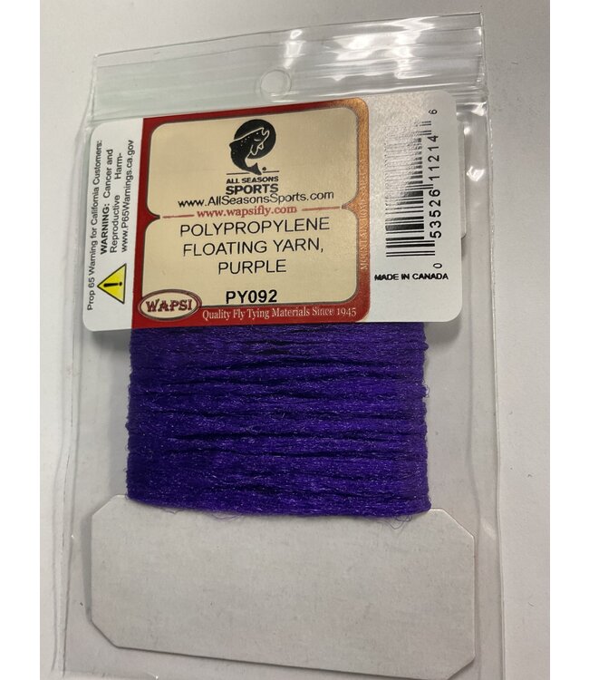 Wapsi POLYPROPYLENE FLOATING YARN, PURPLE PY092