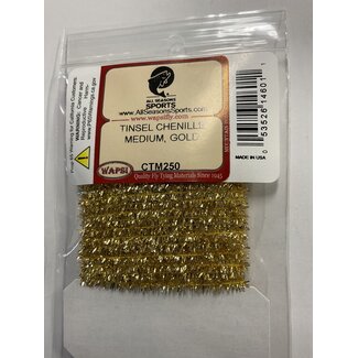 Wapsi (CTM250) TINSEL CHENILLE MEDIUM, GOLD