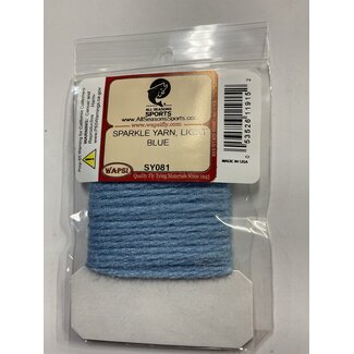 Wapsi SPARKLE YARN, LIGHT BLUE SY081