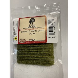Wapsi SPARKLE YARN, DARK OLIVE (SY901)