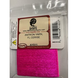 Wapsi (AY511) ANTRON YARN, FL CERISE