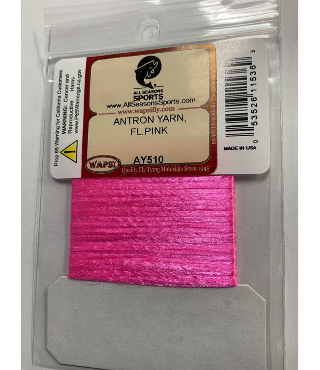 Wapsi (AY510) ANTRON YARN, FL PINK