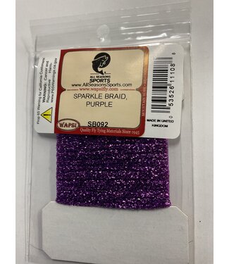Wapsi SPARKLE BRAID, PURPLE/METALLIC (SB092)