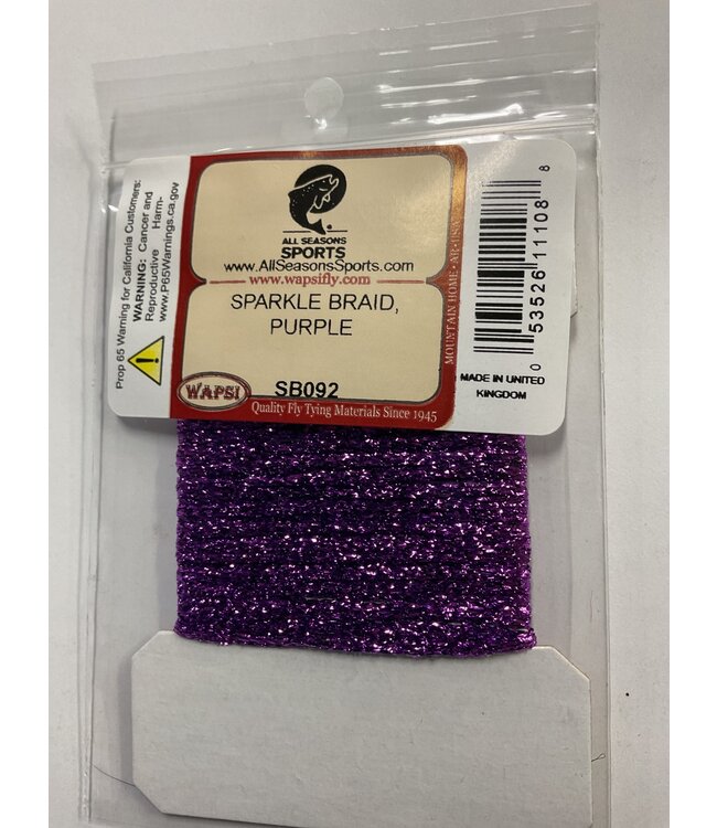 Wapsi SPARKLE BRAID, PURPLE SB092