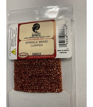 Wapsi SPARKLE BRAID, COPPER/METALLIC  (SB033)