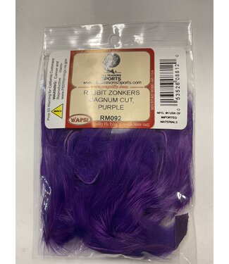 Wapsi (RM092) RABBIT ZONKERS MAGNUM CUT, PURPLE