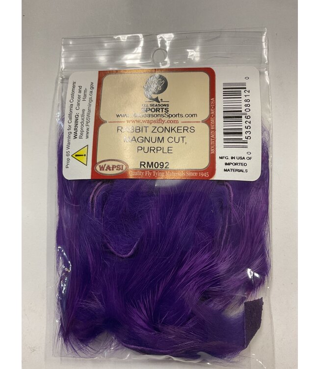Wapsi (RM092) RABBIT ZONKERS MAGNUM CUT, PURPLE