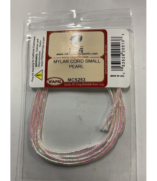 Wapsi MYLAR CORD SMALL PEARL MCS253