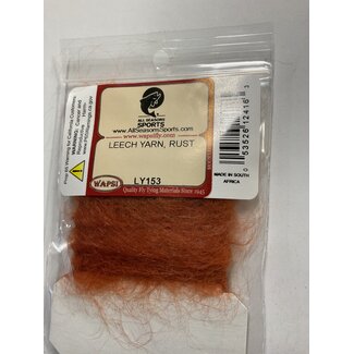 Wapsi LEECH YARN, RUST (LY153)