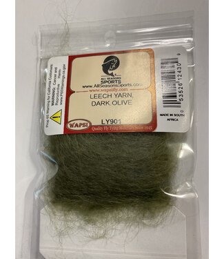 Wapsi LEECH YARN DARK OLIVE LY901