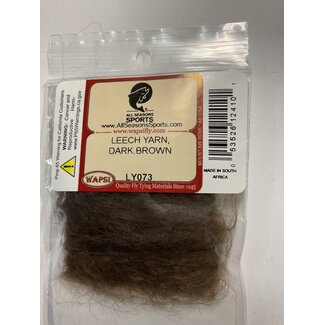 Wapsi LEECH YARN, DARK.BROWN LY073