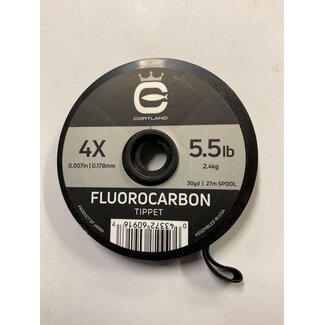 Cortland 609167 Cortland Fluorocarbon Tippet  4x  5.5lb