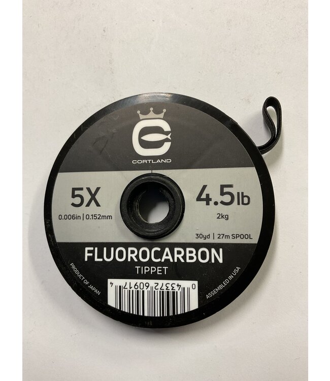 Cortland 609174 Cortland Fluorocarbon Tippet 5X 4.5lb