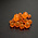 Death Roe DEATH ROE SCENTED SOFT EGG CHAINS 1/4" FIRE