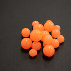 Death Roe DEATH ROE SCENTED SOFT EGG CHAINS 1/4" ORANGE KRUSH/ORANGE GLOW