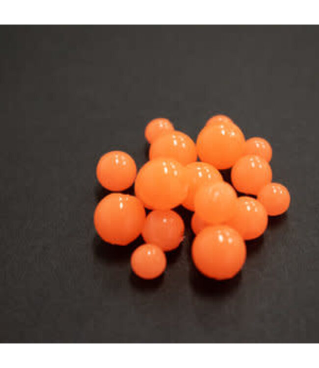 Death Roe DEATH ROE SCENTED SOFT EGG CHAINS 1/4" ORANGE KRUSH/ORANGE GLOW