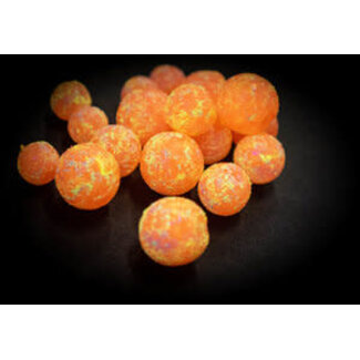 Death Roe DEATH ROE SCENTED SOFT EGG CHAINS 3/8" FROST BITE SERIES ORANGE KRUSH (GLOW)