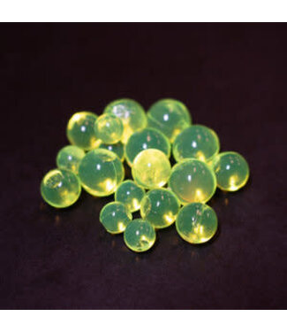 Death Roe DEATH ROE SCENTED SOFT EGG CHAINS 3/8" ULTRA CHARTREUSE