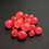 Death Roe DEATH ROE SCENTED SOFT EGG CHAINS 3/8" GHOST PEARL RED DEVIL