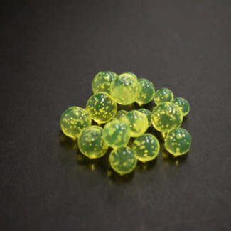 Death Roe DEATH ROE SCENTED SOFT EGG CHAINS 5/16" ULTRA CHARTREUSE/FLAKE SERIES
