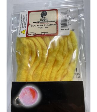 Wapsi EY519  A.S.S. EGG YARN, FL. LEMON YELLOW