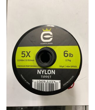 Cortland Cortland Copolymer Nylon Tippet 5X 50 YD
