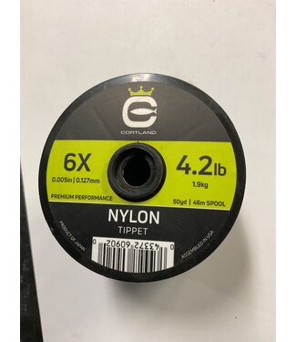 Cortland Cortland Copolymer Nylon Tippet 6X 50 YD