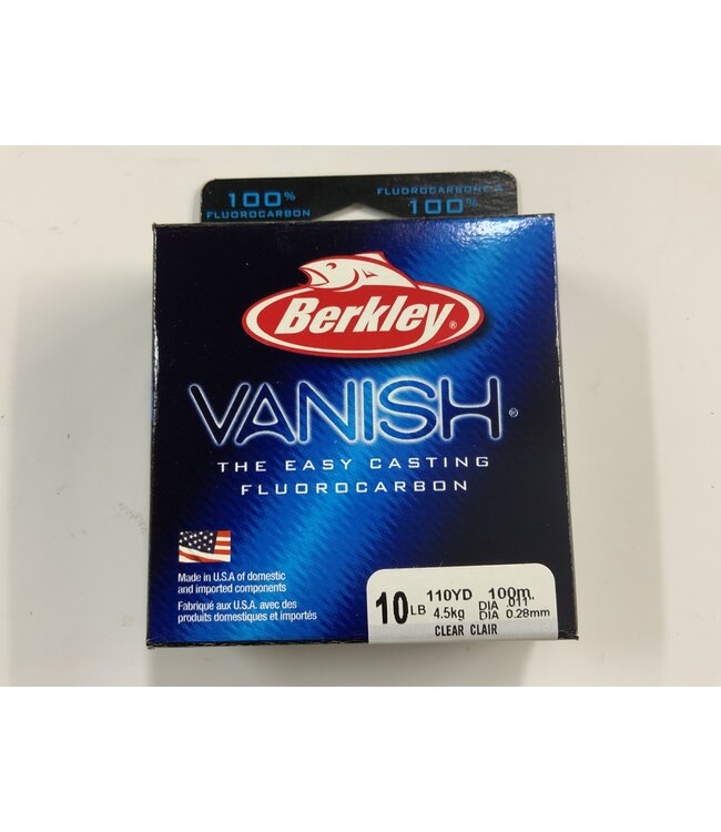 PURE FISHING Berkley Vanish Fluorocarbon  110 YD 10LB